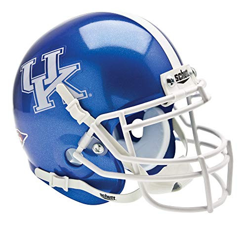 Schutt NCAA Kentucky Wildcats Mini Authentic XP Football Helmet, Blue