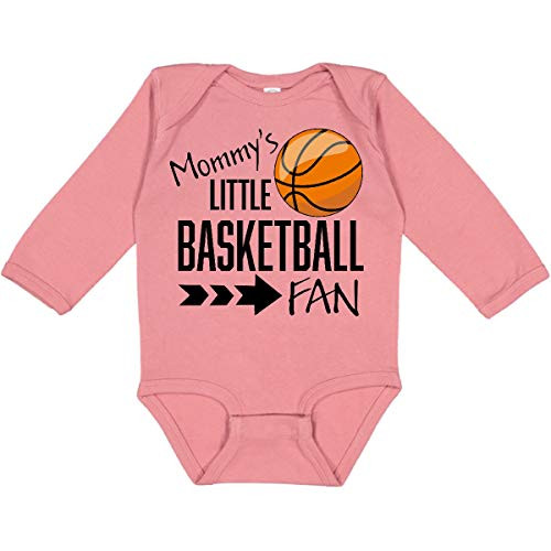 inktastic Mommy's Little Basketball Fan Long Sleeve Creeper 6 Months Mauve 31b14 inktastic Mommy's Little Basketball Fan Long Sleeve Creeper 6 Months Mauve 31b14