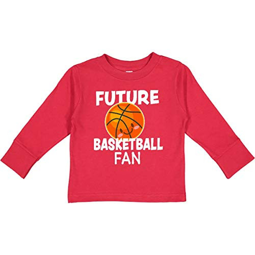 inktastic Future Basketball Fan Toddler Long Sleeve T-Shirt 5-6 Red 3417b inktastic Future Basketball Fan Toddler Long Sleeve T-Shirt 5-6 Red 3417b