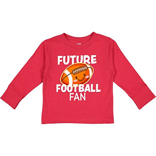 inktastic Future Football Fan Toddler Long Sleeve T-Shirt 4T Red 3417d inktastic Future Football Fan Toddler Long Sleeve T-Shirt 4T Red 3417d
