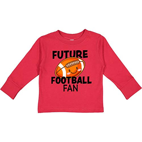 inktastic Future Football Fan Toddler Long Sleeve T-Shirt 2T Red 3417e inktastic Future Football Fan Toddler Long Sleeve T-Shirt 2T Red 3417e