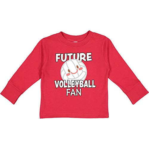 inktastic Future Volleyball Fan Toddler Long Sleeve T-Shirt 4T Red 34181 inktastic Future Volleyball Fan Toddler Long Sleeve T-Shirt 4T Red 34181
