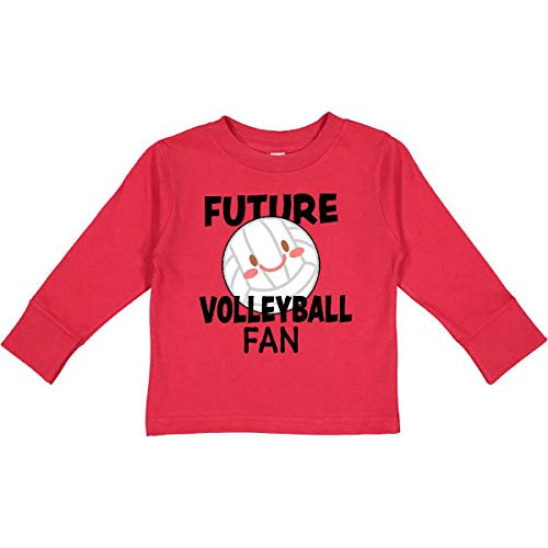 inktastic Future Volleyball Fan Toddler Long Sleeve T-Shirt 5-6 Red 34182 inktastic Future Volleyball Fan Toddler Long Sleeve T-Shirt 5-6 Red 34182