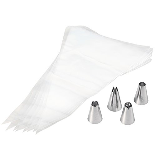 Wilton 2104-1364 Cupcake Decorating Icing Tips, 12-Piece Set, Silver Wilton 2104-1364 Cupcake Decorating Icing Tips, 12-Piece Set, Silver