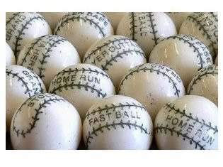 Dubble Bubble Home Run Baseball Bubble Gum Gumballs 5 Pound Box