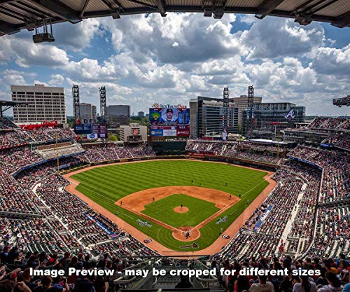 Atlanta Braves SunTrust Park MLB Baseball Field Ballpark Photo Print 1520 8x10-36x48 CHOICES