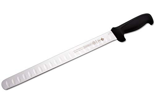 Mundial 12-Inch Hollow Edge Slicing Knife, Black