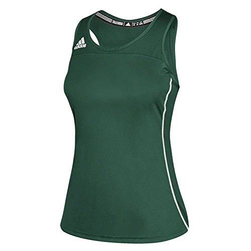 adidas Womens Climacool Utility Compression Tank -Medium- Dark Green