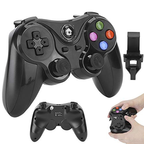 Wireless Controller for PS3 Mobile Game Controller Bluetooth Gaming Controller Gamepad Joystick for Android/iOS Smartphone Compatible with PC-Windows 7/8/10-/TV
