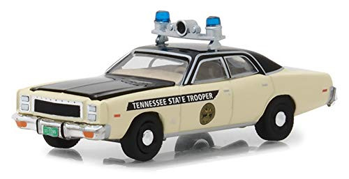 1977 Plymouth Fury Tennessee State Trooper Police Hot Pursuit Series 28 1/64 Diecast Model Car by Greenlight 42850 A