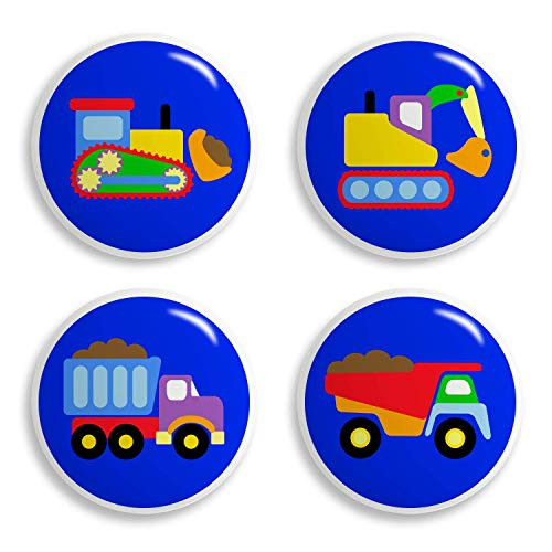 Olive Kids Under Construction Kids Bedding Coordinating Drawer Knob Set