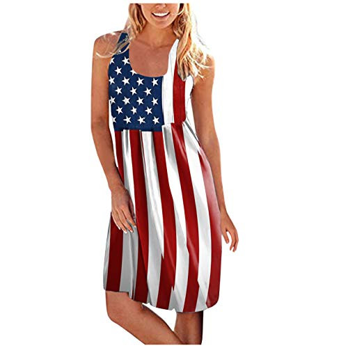 fine_fine Women Dresses Short Mini Dress Sleeveless Plus Size T Shirt Summer Printed Round Neck Dress fine_fine Women Dresses Short Mini Dress Sleeveless Plus Size T Shirt Summer Printed Round Neck Dress