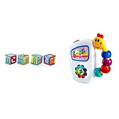 Bright Starts Grab  and  Stack Blocks and Baby Einstein Take Along Tunes