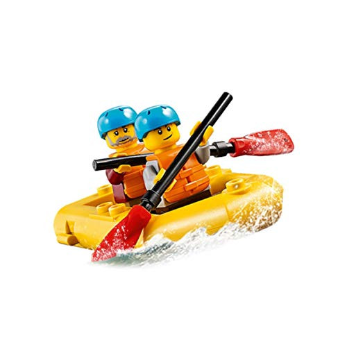LEGO Outdoor Adventure Minifigure: River Rafters (with Raft and Oars) 60202