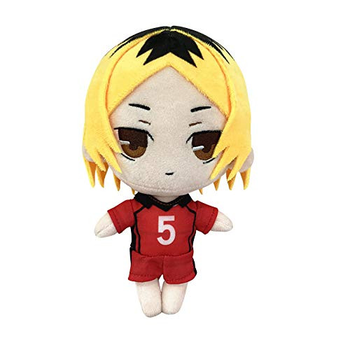 QAHEART Anime Soft Stuffed Plush Dolls Toys, Haikyuu Cartoon Character Kozume Kenma Plush Toy Pillow Throw Pillow Sofa Chair Car Decorative Toy Haikyuu Stuffed Plushie Doll for Anime Fans