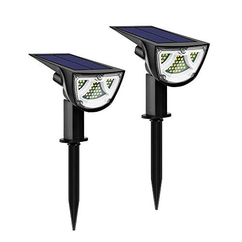 43 LED Solar Landscape Spotlights, Wireless Waterproof Solar Landscaping Spotlights Outdoor Solar Powered Wall Lights for Yard Garden Driveway Porch Walkway Pool Patio- Warm White-2 Pack- 43 LED Solar Landscape Spotlights, Wireless Waterproof Solar Landscaping Spotlights Outdoor Solar Powered Wall Lights for Yard Garden Driveway Porch Walkway Pool Patio- Warm White-2 Pack-