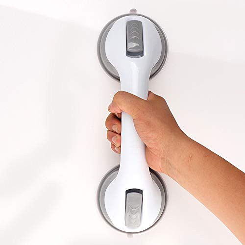 Bathroom Safety Handicap Grab Bar, Suction Cup Grab Bar?Non-slip Safety Plastic Bathroom Handrail - Tool-free Installation Bathtub Armrests - Easy to Remove Toilet Balance Handle for Handicap Elderly