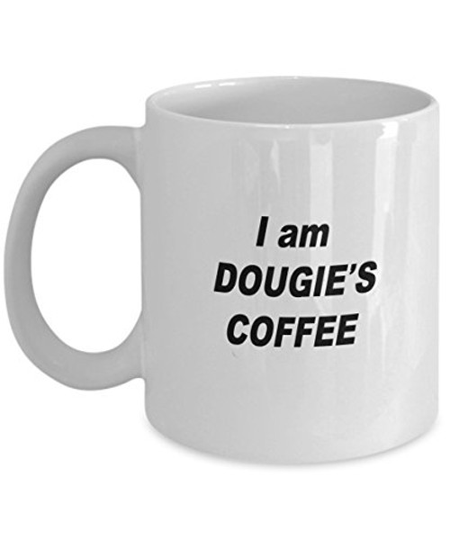 I Am Dougie Jones Coffee Mug - Gift for Peaks Fan of the Return - Twin Inspired Novelty Coffee Cup Ceramic - White -11 oz.-