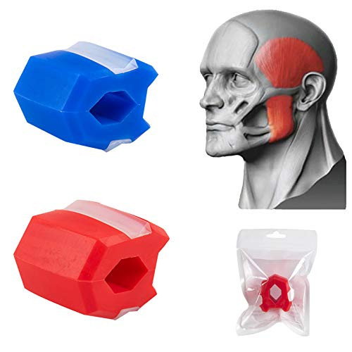 Oral and Facial Muscle Exercise Training Device V Face Small Face Mandibular Muscle Exercise Jaw Silicone Chewing Device Face Fitness Ball