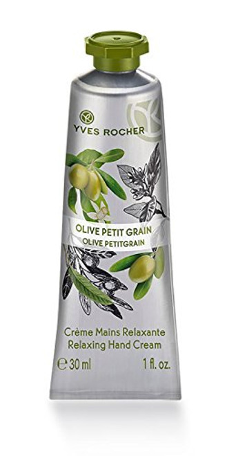 Yves Rocher Relaxing Hand Cream Olive and Petit Grain 30 ml./1 fl.oz - Travel size Yves Rocher Relaxing Hand Cream Olive and Petit Grain 30 ml./1 fl.oz - Travel size