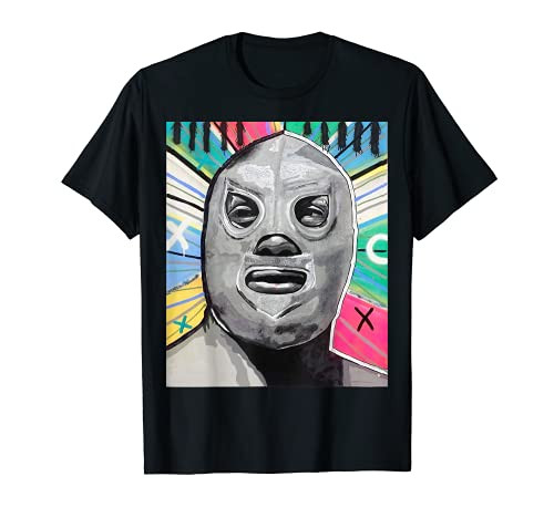 Feel-Ink Enmascarado Plata Mexican Wrestler Legend El Santo T-Shirt