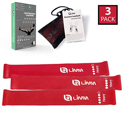 Limm Set of 3 red Bands