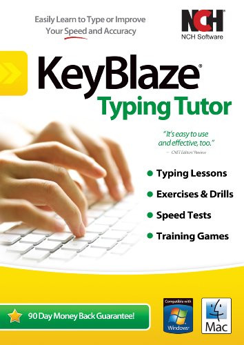 KeyBlaze Typing Tutor Software to Learn to Type with Lessons, Exercises or Games -Download-