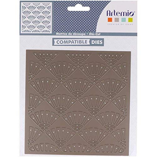 Artemio Thinlits Cutting die - Sashiko Japanese Fans Artemio Thinlits Cutting die - Sashiko Japanese Fans