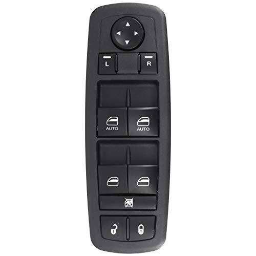 Master Power Window Switch Driver Side Front Compatible with 2009 2010 2011 2012 Dodge Ram 1500 2500, Journey, 2007-2011 Dodge Nitro, 2008 2010 2011 Chrysler Town Country, J'eep Liberty OE 4602863AD