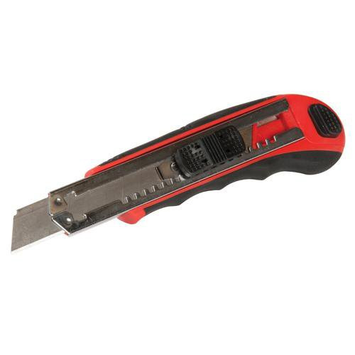 18mm Auto Reload Snap-off Knife - Retractable - 8 Blades - Utility Knife -Misc.-