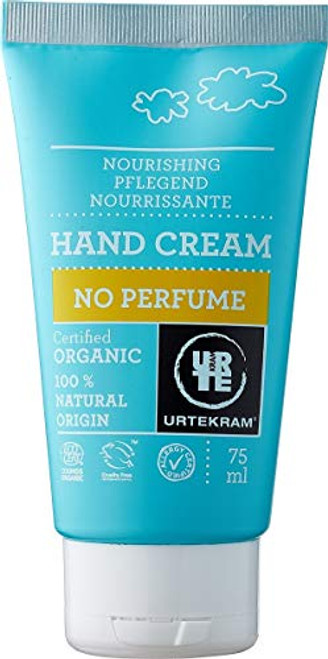 Urtekram No perfume Hand Cream - 75ml organic. Vegan.