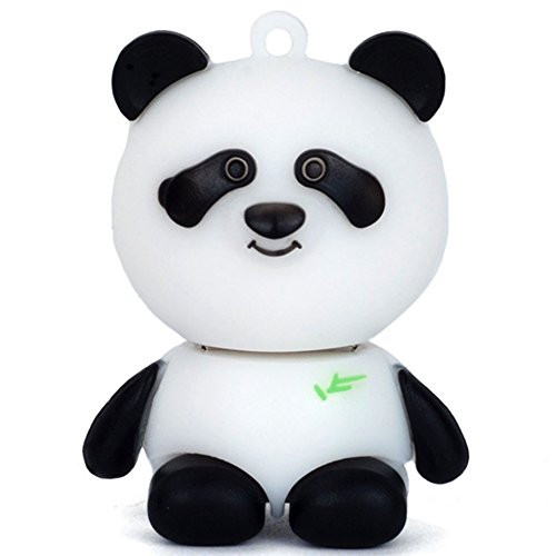 Aneew Pendrive 32GB U Disk Panda Bamboo Shape USB Flash Drive Memory Thumb