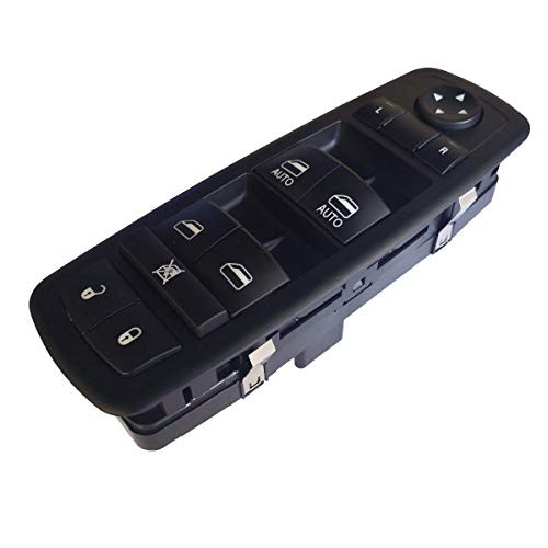 Front Driver Side Master Power Window Switch 4602863AD Compatible with 2009-2012 Dodge Ram 1500 2500 3500 Replace - 4602863AB 4602863AC