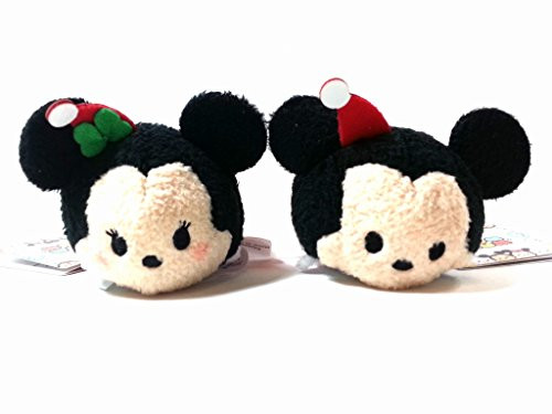 Disney ''Tsum Tsum'' Holiday Mickey & Minnie Plush set