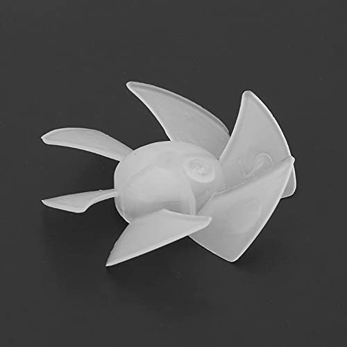MKCUXC Small Power Mini Plastic Fan Blade 4/6 Leaves for Hairdryer Motor J0J