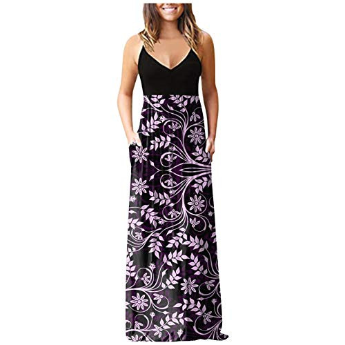 fine_fine Women's Dresses Summer Sleeveless Midi Dresses Halter Neck Sun Dresses for Beach Wedding Halter Neck Party Casual fine_fine Women's Dresses Summer Sleeveless Midi Dresses Halter Neck Sun Dresses for Beach Wedding Halter Neck Party Casual