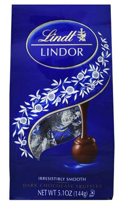 Lindt Lindor Truffles Dark Chocolate -- 5.1 oz - 2 pc