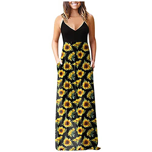 fine_fine Women's Dresses Summer Sleeveless Midi Dresses Sun Dresses for Halter Neck Beach Wedding Party Casual fine_fine Women's Dresses Summer Sleeveless Midi Dresses Sun Dresses for Halter Neck Beach Wedding Party Casual