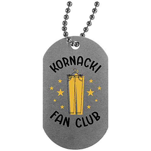 Steve Kornacki Fan Club Map Daddy Charthrob Silver Dog Tag