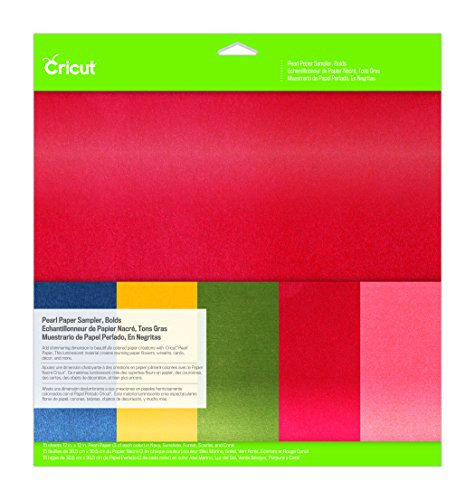Cricut Pearl Paper Sampler, Bolds