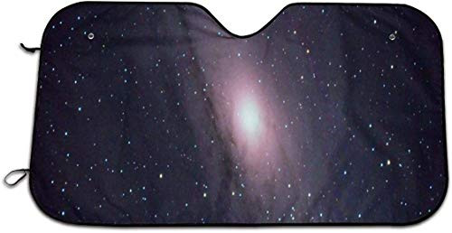 Windshield Sunshade for Car Foldable UV Ray Reflector Auto Front Window Sun Shade Visor Shield Cover, Keeps Vehicle Cool -Starry Sky