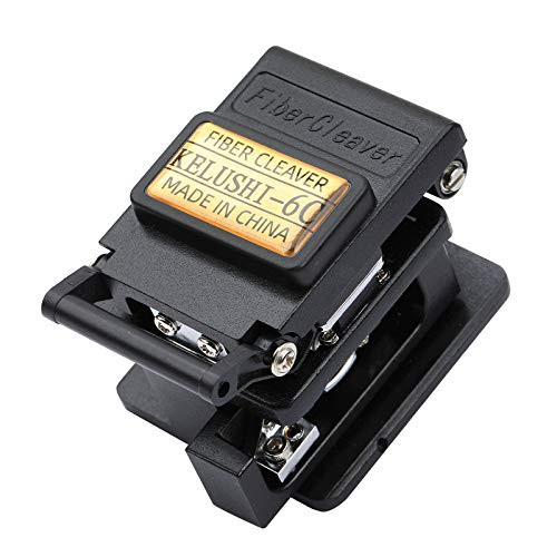 Fiber Cleaver FTTH Fiber Optic Tools High Precision 6C Cable Cutting Fiber Optic Knife Tools Fiber Cleavers 12 Surface Blade