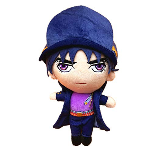 StarPlatinum Anime JoJo's Bizarre Adventure Plush Doll 7.8"/20cm Bruno Bucciarati Cute Cartoon Doll Anime Fan boy and Girl Gift -Kuujou Joutarou-