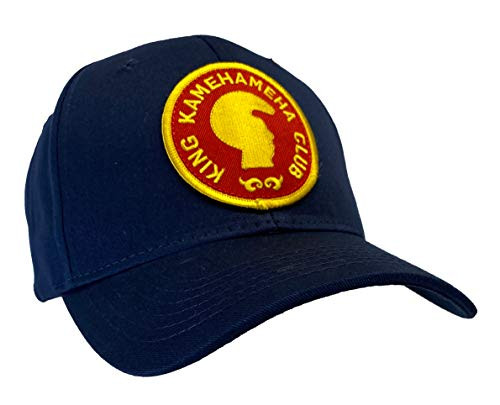 Magnum P.I. Hat King Kamehameha Club Structured Ball Cap Blue
