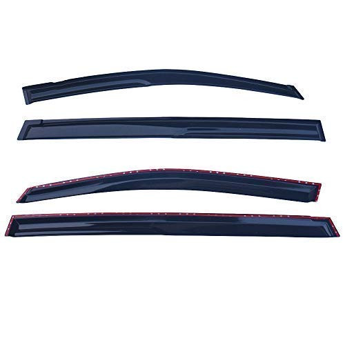 labwork Window Visor Sun Guard Rain Deflector Vent Shade Fit for Toyota Sienna 2011-2019