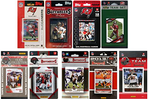 C and I Collectables NFL Tampa Bay Buccaneers Licensed Trading Card Team Set