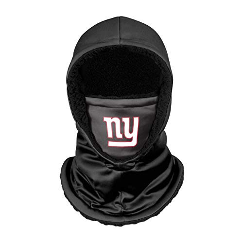 FOCO New York Giants NFL Black Hooded Gaiter, Adult -SVNFGRHDSN-