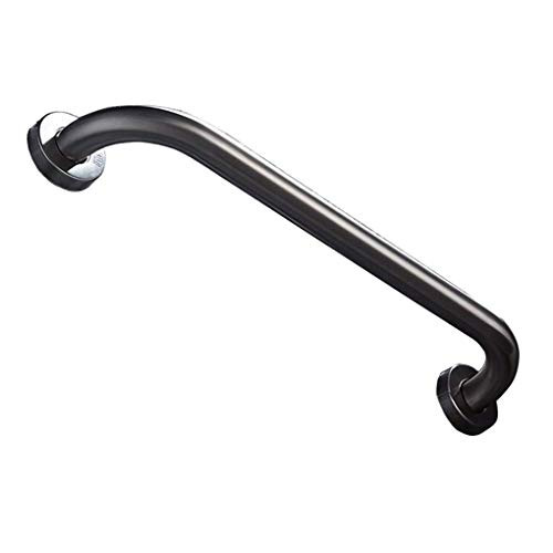 KFDQ Safety Grab Bar Shower Grab Bar for Bathroom, Brushed Nickel Safety Handrail for Bathtubs, 304 Stainless Steel Support Rail, Toilet Anti-Slip Handle for Elderly Disabled 43Cm 43Cm,Silver,33C
