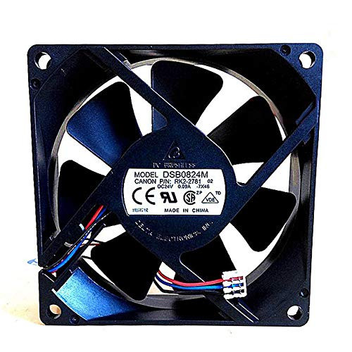 Delta DSB0824M 8025 DC24V 0.09A 3-Wire Mute Inverter Cooling Fan