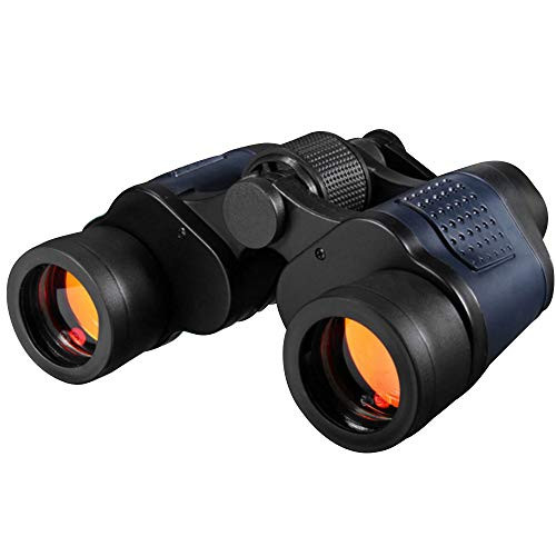 Nuxn 60x60 Binoculars for Adults Compact HD Professional Day/Night Vision Binoculars Telescope Bird Watching Stargazing Hunting Concerts Football Sightseeing with Carrying Bag